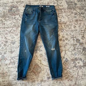Kensie High Rise Skinny Jeans